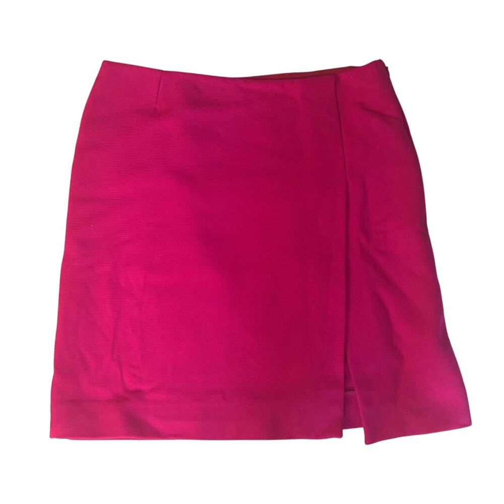 VTG. Dolce & Gabbana Hot Pink Wool Skirt Size IT: 42 US: S Made in Italy Luxury